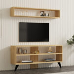 Prestige living room set in oak 120x29.6x50cm - Слика 2