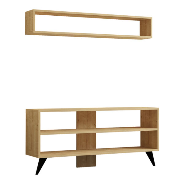 Prestige living room set in oak 120x29.6x50cm