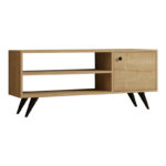 Wison TV cabinet in oak shade 120x29x50cm