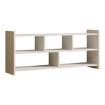 Kapri TV cabinet in white 120x28x55cm