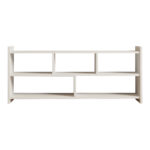 Kapri TV cabinet in white 120x28x55cm - Image 5