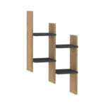 Wall shelf Tabal in oak shade 49.4x14.5x85cm