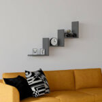 Mauer wall shelf in anthracite shade 90x19.6x60cm - Слика 2
