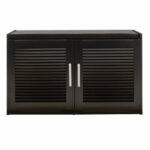 Shoe cabinet stool Crispy 9 pairs wenge 94x34.5x60cm - Image 3