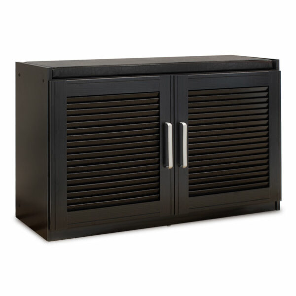 Shoe cabinet stool Crispy 9 pairs wenge 94x34.5x60cm