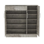 Shoe cabinet Sante 30 pairs antique anthracite 120x37x123cm - Слика 4
