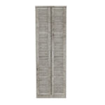 Shoe cabinet Sante 21 pairs dark antique anthracite 60x37x183cm - Image 3