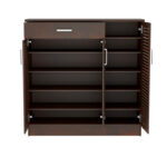 Shoe cabinet Sante 30 pairs walnut 120x37x123cm - Слика 4