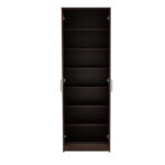 Shoe cabinet Sante 21 pairs walnut 60x37x183cm - Слика 4