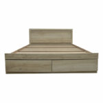 Semi-double bed Olympus with drawer castillo-oak 140x200cm - Слика 3