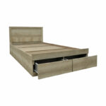 Single bed Olympus with drawer castillo-oak 100x200cm - Слика 4