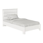 Bed Olympus in white colour 100x200