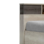 OLYMPUS double bed in castilo oak color 140x200cm - Слика 2