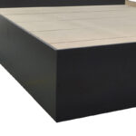 OLYMPUS double bed in wenge color 140x200cm - Image 4