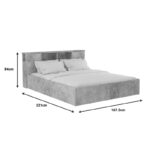 Student bedroom furniture package OLYMPUS B set of 4 pieces in antique anthracite shade - Слика 5