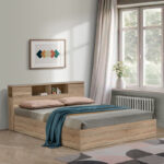 Double bed Olympus in sonoma colour 160x200 - Слика 2