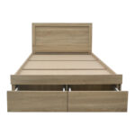 Bed Olympus with drawer in sonoma 120x200cm - Слика 5