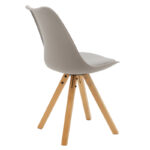 Chair Caron PP grey-natural leg - Слика 2