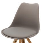 Chair Caron PP grey-natural leg - Слика 5