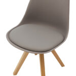 Chair Caron PP grey-natural leg - Слика 6