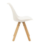 Caron chair PP white-natural leg - Слика 3