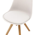 Caron chair PP white-natural leg - Слика 6