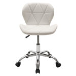Office chair Frea II PU in white color - Слика 5