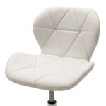 Office chair Frea II PU in white color - Слика 6