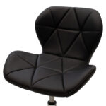 Office chair Frea II with PU in black color - Image 5