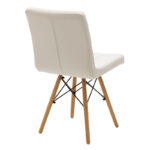 Chair Cian II PU white-oak leg - Слика 2