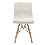 Chair Cian II PU white-oak leg - Слика 4