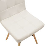 Chair Cian II PU white-oak leg - Слика 5