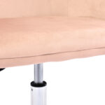Office chair Xever pink velvet - Слика 6