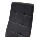 Chair Cube PU black-chrome leg - Image 5