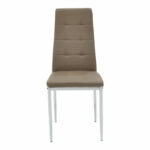 Chair Cube PU mocha-chrome leg - Image 3
