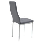 Chair Cube PU grey-chrome leg - Слика 2