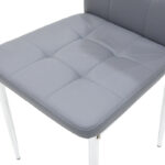 Chair Cube PU grey-chrome leg - Слика 6