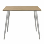Dining table Cuba MDF color sonoma-white 70x70x75cm - Image 2