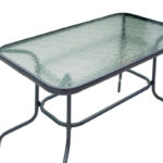 Valor table metal dark grey-glass 110x60x70cm - Image 3