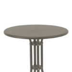 Table Vergo champagne metal D60x70cm - Слика 2
