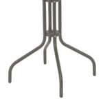 Table Vergo champagne metal D60x70cm - Слика 3