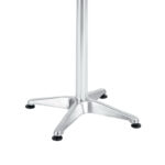 Table Lazo chrome aluminium D70x70cm - Image 3