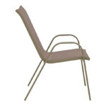 Armchair Calan metal champagne 54x74x91cm - Слика 3
