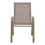 Armchair Calan metal champagne 54x74x91cm - Слика 4