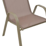 Armchair Calan metal champagne 54x74x91cm - Слика 6