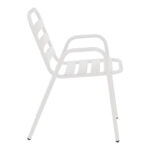 Watson-Sussie dining table white metal-glass Φ60x70cm - Слика 4