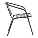 Vergo-Tade dining table black metal Φ60x70cm - Image 4