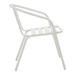 Vergo-Tade dining table white metal Φ60x70cm - Слика 4