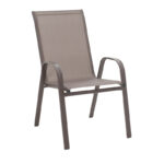 Vergo-Calan dining table brown metal Φ60x70cm - Image 2