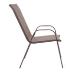 Vergo-Calan dining table brown metal Φ60x70cm - Image 4